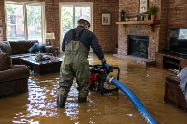 Flood Damage Cleanup in Rockford, IL